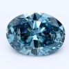 1.31 Carat Oval Shaped Good Cut Blue- SI2 Lab Grown Diamond
