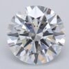 1.31 Carat Round Shaped Excellent Cut G- VS1 Lab Grown Diamond