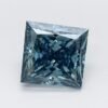 1.31 Carat Princess Shaped Good Cut Blue- SI1 Lab Grown Diamond