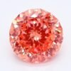 1.31 Carat Round Shaped Good Cut Pink- SI1 Lab Grown Diamond