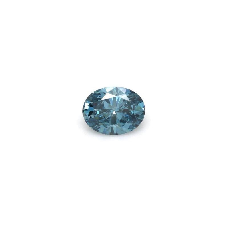 1.32 Carat Oval Shaped Very Good Cut Blue- VS2 Lab Grown Diamond