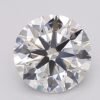 1.34 Carat Round Shaped Excellent Cut F- VS1 Lab Grown Diamond
