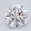 1.34 Carat Round Shaped Excellent Cut H- VS1 Lab Grown Diamond