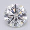 1.35 Carat Round Shaped Excellent Cut E- VS1 Lab Grown Diamond