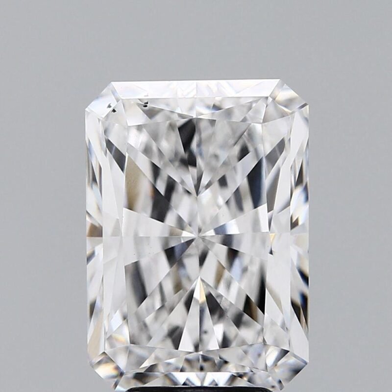 1.36 Carat Radiant Shaped Excellent Cut G- VS1 Lab Grown Diamond