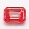 1.39 Carat Emerald Shaped Very Good Cut Pink- SI1 Lab Grown Diamond