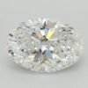 1.45 Carat Oval Shaped Very Good Cut F- SI1 Lab Grown Diamond