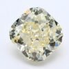 1.45 Carat Cushion Shaped Very Good Cut Yellow- VS2 Lab Grown Diamond