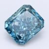 1.48 Carat Radiant Shaped Good Cut Blue- SI1 Lab Grown Diamond