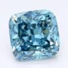 1.54 Carat Cushion Shaped Very Good Cut Blue- SI1 Lab Grown Diamond
