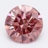 1.54 Carat Round Shaped Very Good Cut Pink- SI1 Lab Grown Diamond