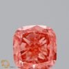 1.55 Carat Cushion Shaped Good Cut Pink- SI1 Lab Grown Diamond