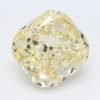 1.61 Carat Cushion Shaped Good Cut Yellow- VS2 Lab Grown Diamond