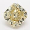 1.64 Carat Cushion Shaped Good Cut Yellow- VS2 Lab Grown Diamond