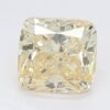 1.65 Carat Cushion Shaped Excellent Cut Yellow- VS1 Lab Grown Diamond