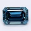 1.67 Carat Emerald Shaped Good Cut Blue- SI1 Lab Grown Diamond