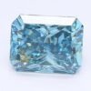 1.77 Carat Radiant Shaped Good Cut Blue- VS2 Lab Grown Diamond