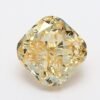 1 Carat Cushion Shaped Good Cut Yellow- SI1 Lab Grown Diamond