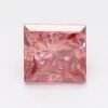 2.01 Carat Princess Shaped Good Cut Pink- SI1 Lab Grown Diamond