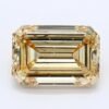 2.01 Carat Emerald Shaped Good Cut Yellow- SI2 Lab Grown Diamond