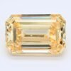 2.09 Carat Emerald Shaped Good Cut Yellow- VS1 Lab Grown Diamond